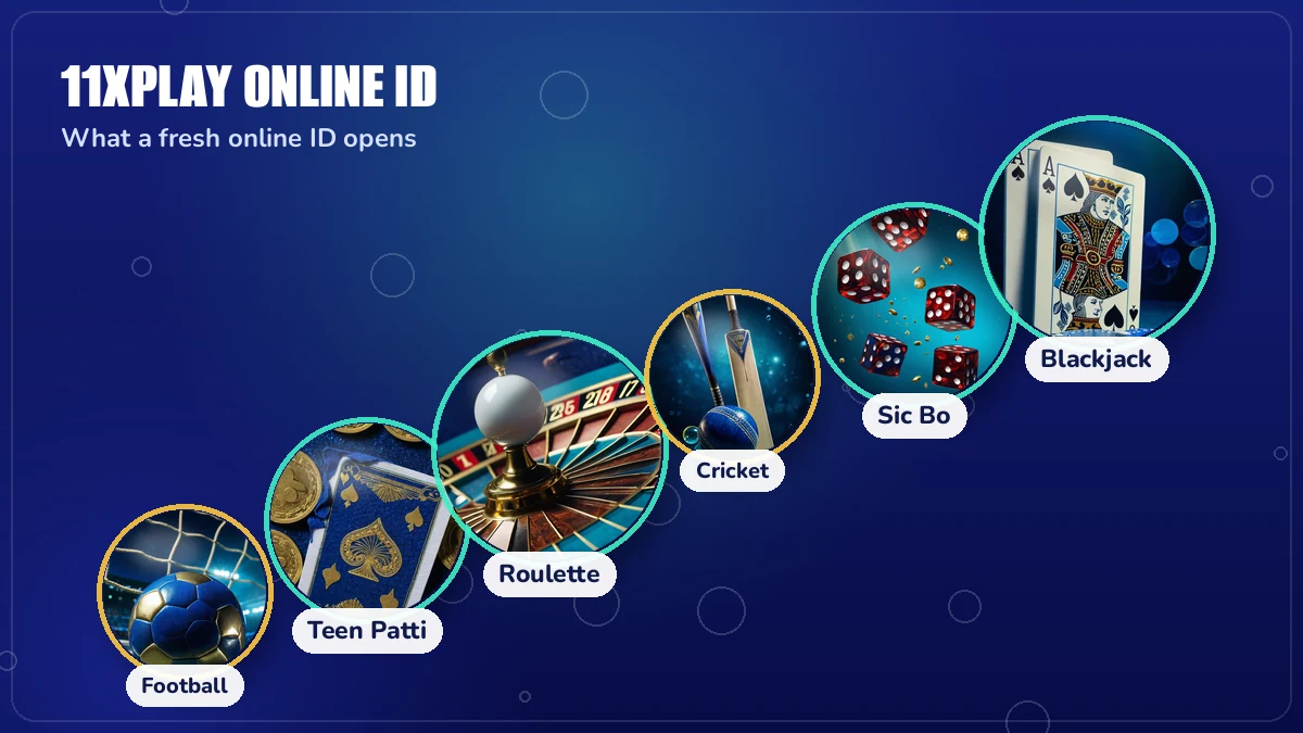 11xplay online id login game bubbles with Aviator, Teen Patti and cricket tiles open to an 11xPlay ID