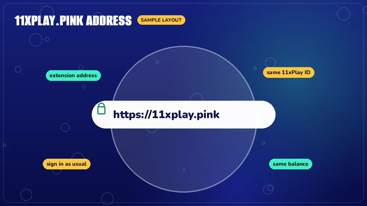Mock of the 11xplay pink sign-in view where an existing 11xPlay username and password are entered