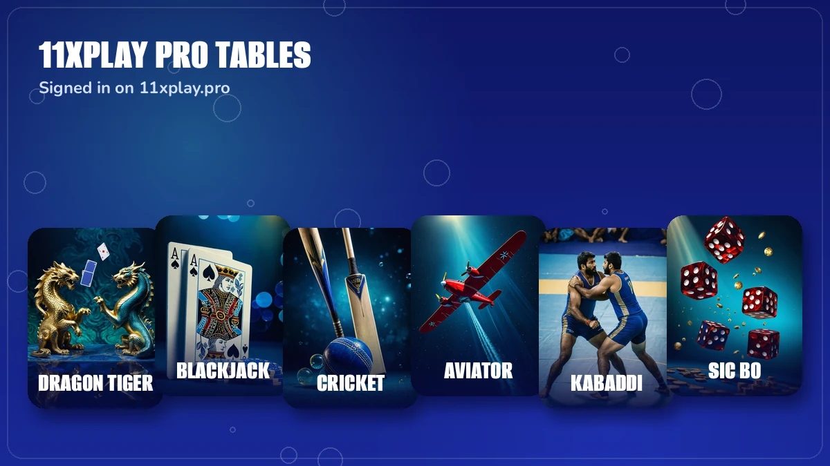 11xplay pro id login opens cricket match odds, bookmaker, fancy lines and Evolution and Ezugi live tables