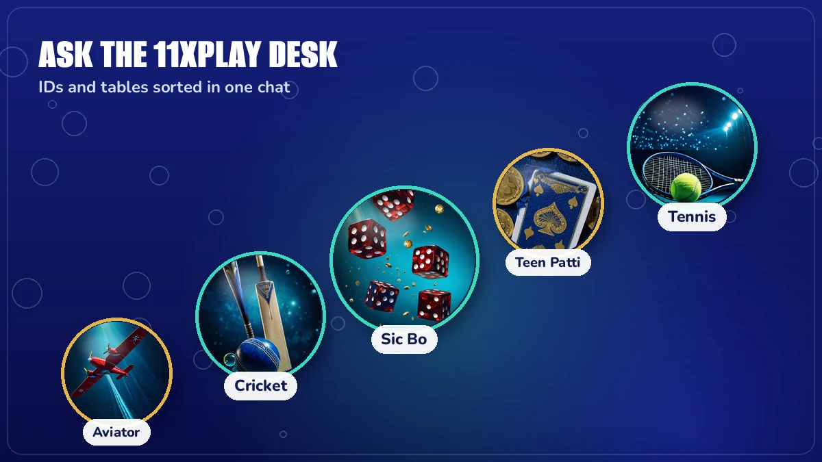 Bubble collage of 11xPlay game tiles you can fund through the 11xPlay WhatsApp number india desk