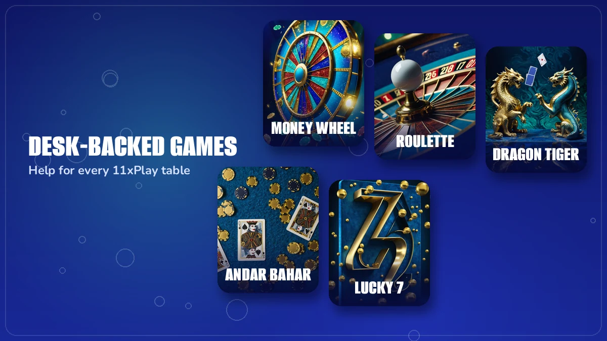 Game card grid of 11xPlay tables players top up for through the 11xPlay whatsapp number india desk